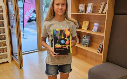 Gewinnerin Spiele-Rallye mit Spiel