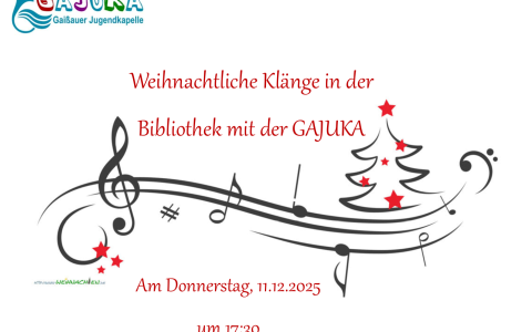 Gajuka am 11.12. in der Bibliothek